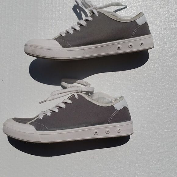 Rag & Bone grey canvas sneaker - Picture 4 of 8